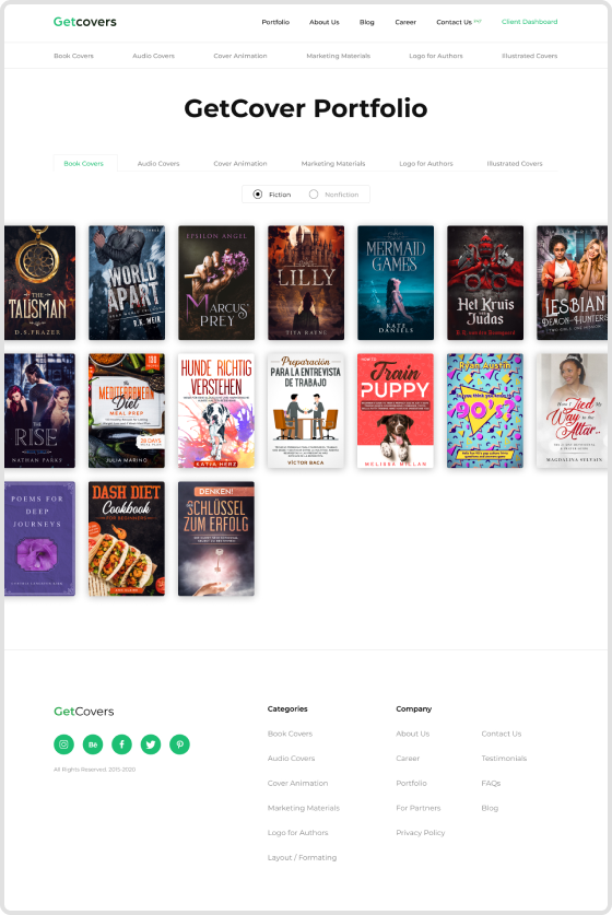 Getcovers — Портфолио