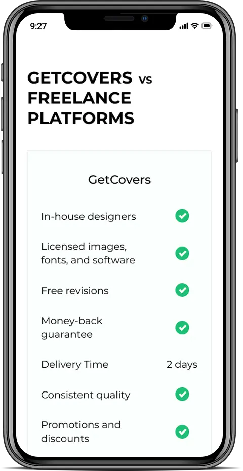 Getcovers — мобильная версия 4